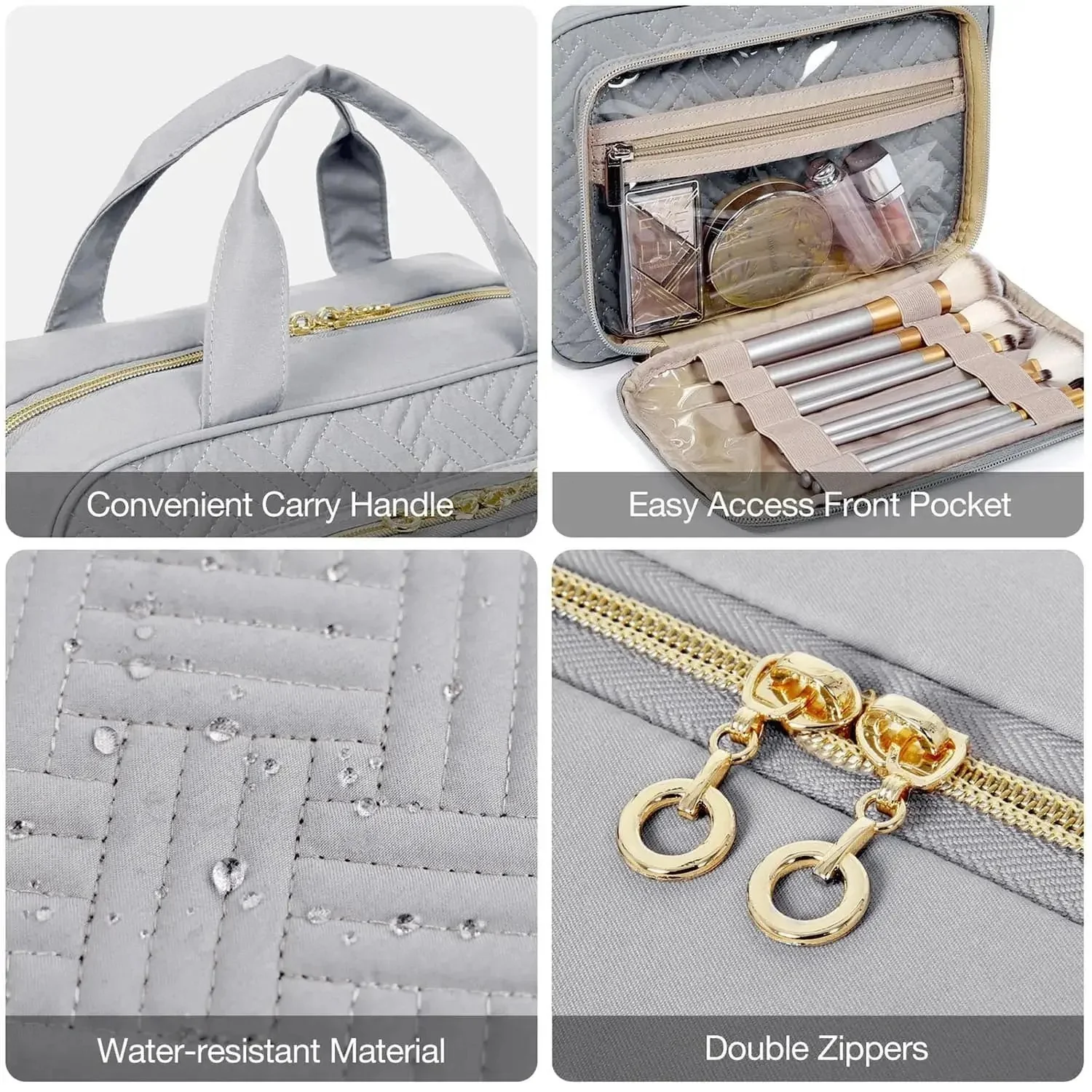 Medium Hanging Travel Makeup Organizer - Image 38