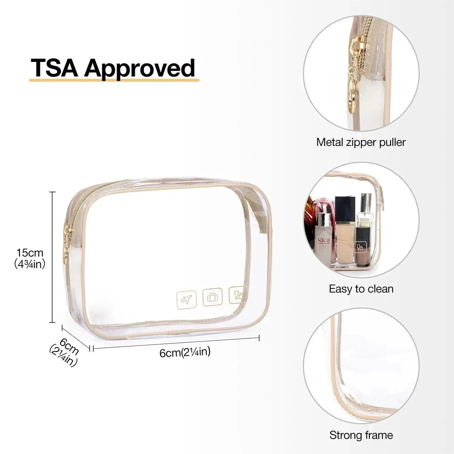 Medium Hanging Travel Makeup Organizer - Image 47