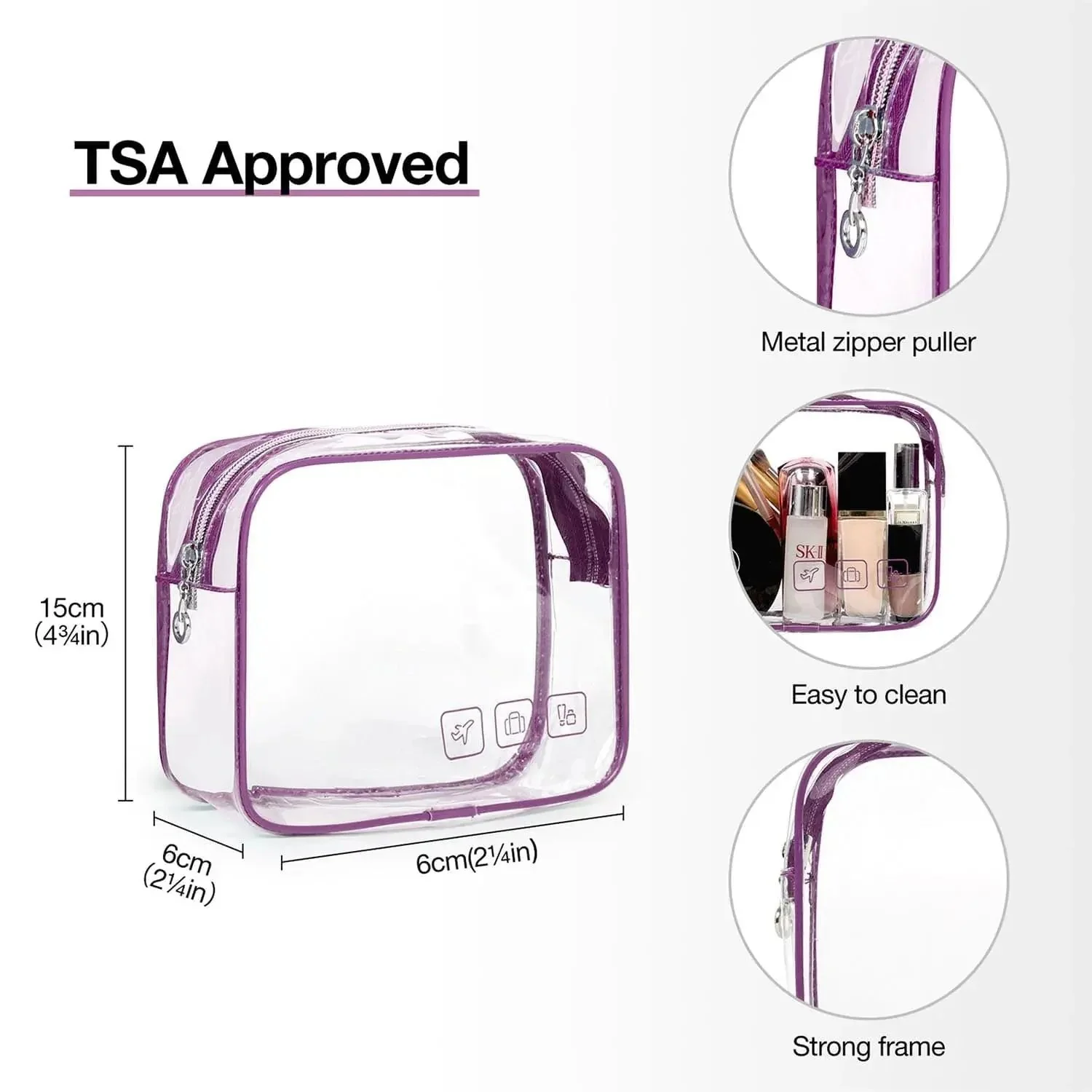 Medium Hanging Travel Makeup Organizer - Image 64