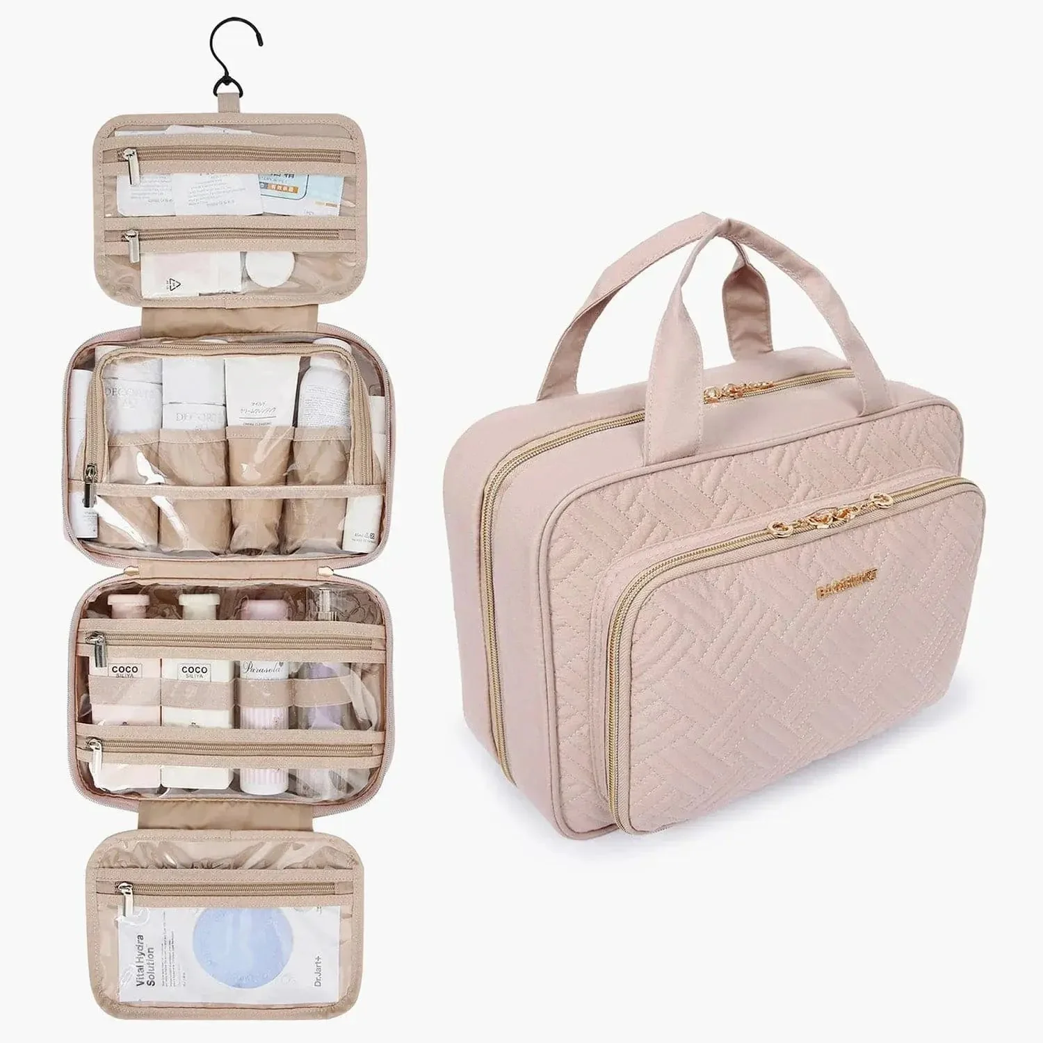 Medium Hanging Travel Makeup Organizer - Image 9