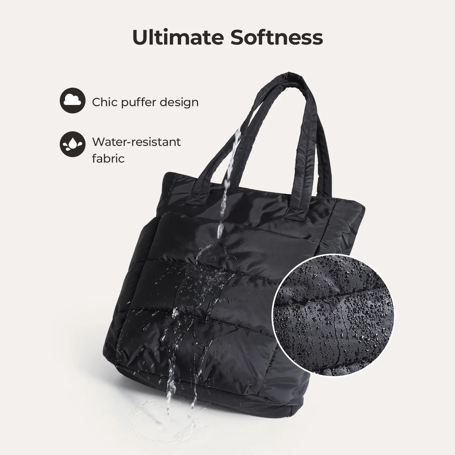 (FREE GIFT)Bubble 21L Puffy Tote - Image 15