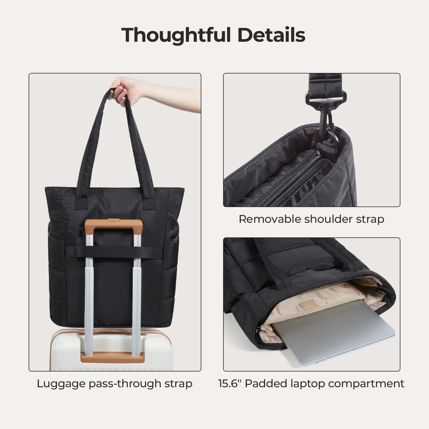 (FREE GIFT)Bubble 21L Puffy Tote - Image 18
