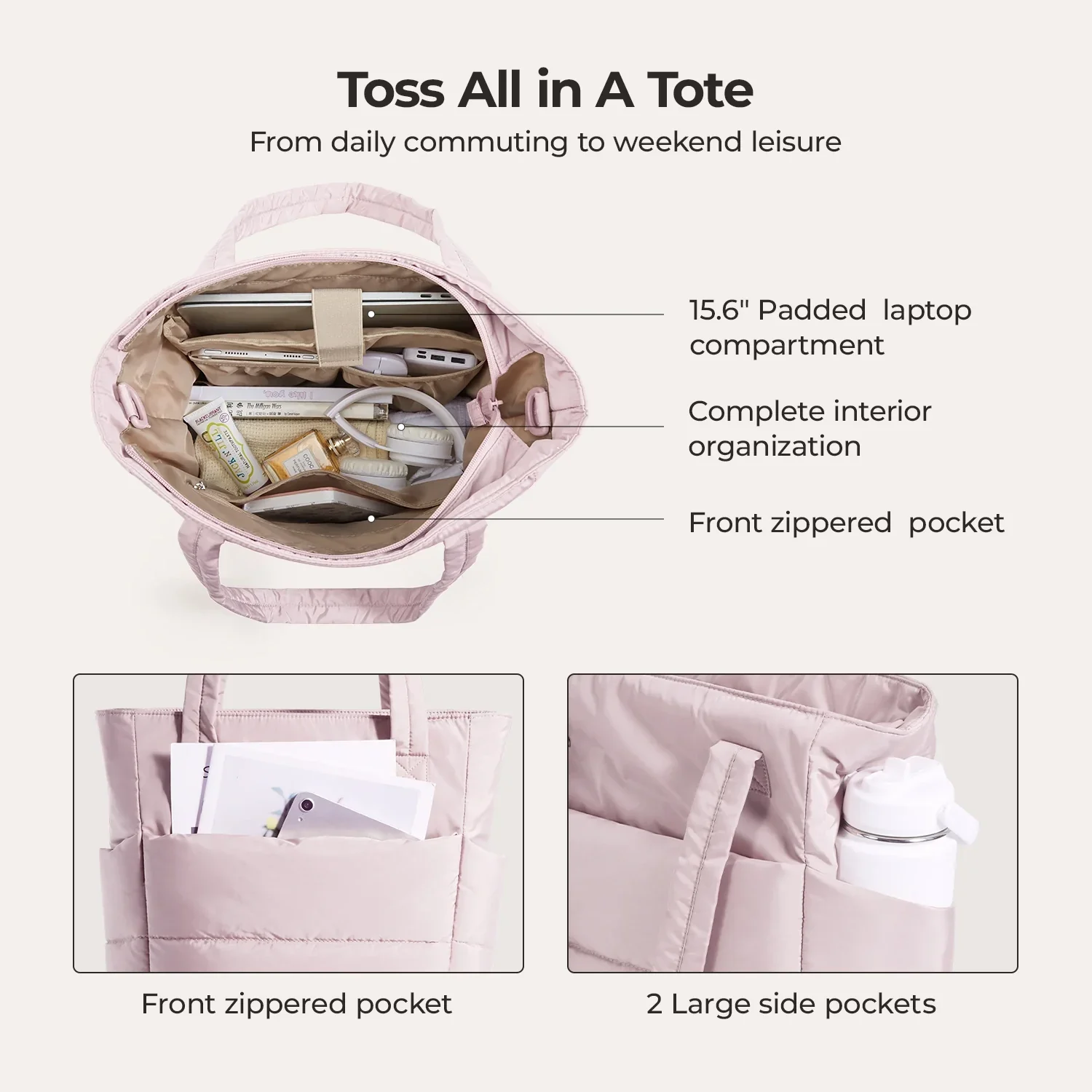 (FREE GIFT)Bubble 21L Puffy Tote - Image 27