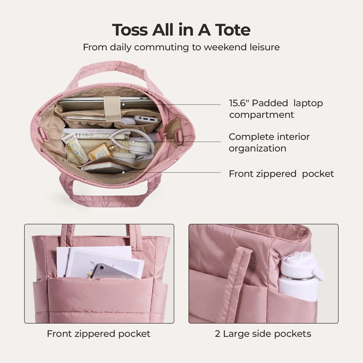 (FREE GIFT)Bubble 21L Puffy Tote - Image 38