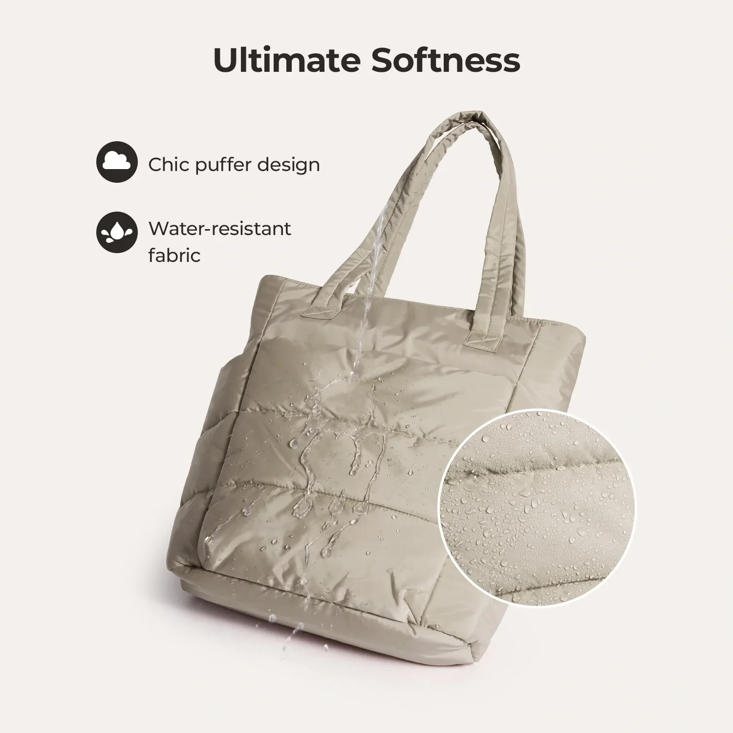 (FREE GIFT)Bubble 21L Puffy Tote - Image 4