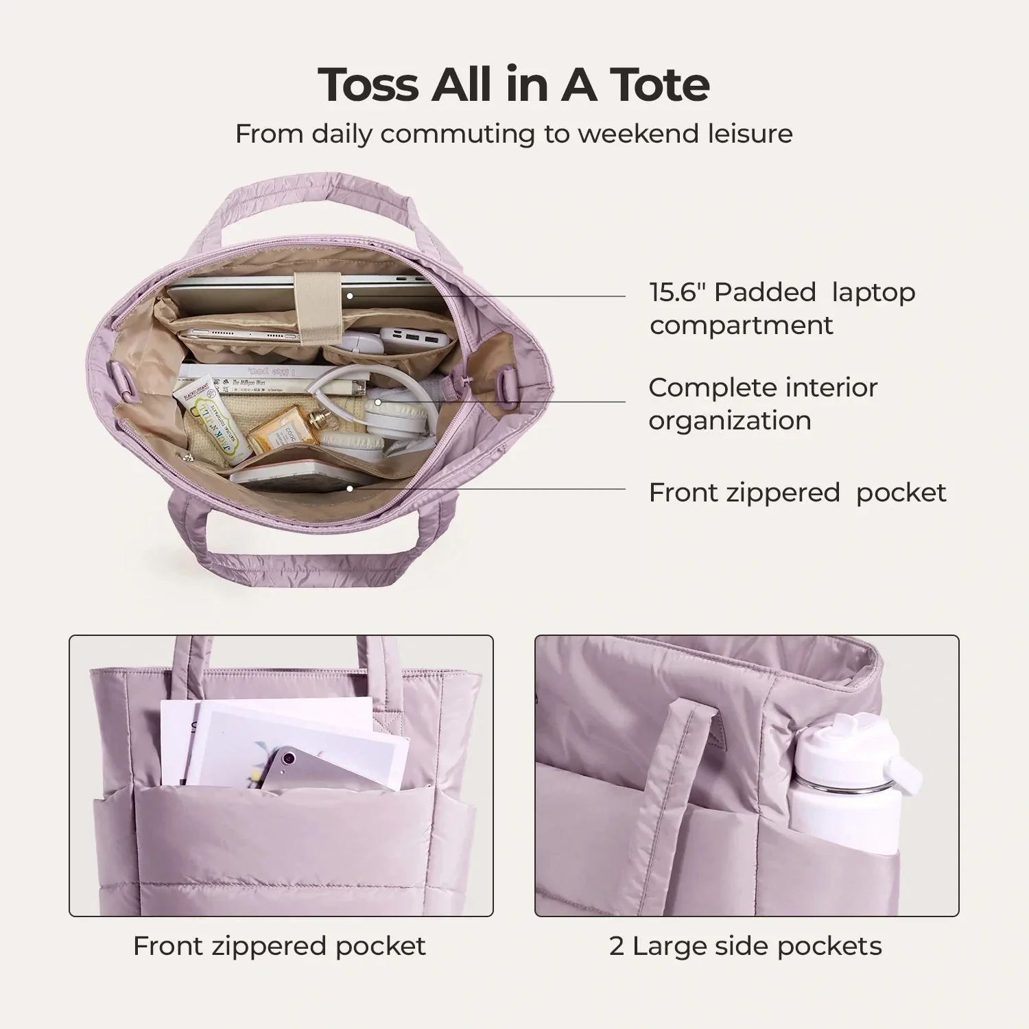 (FREE GIFT)Bubble 21L Puffy Tote - Image 49