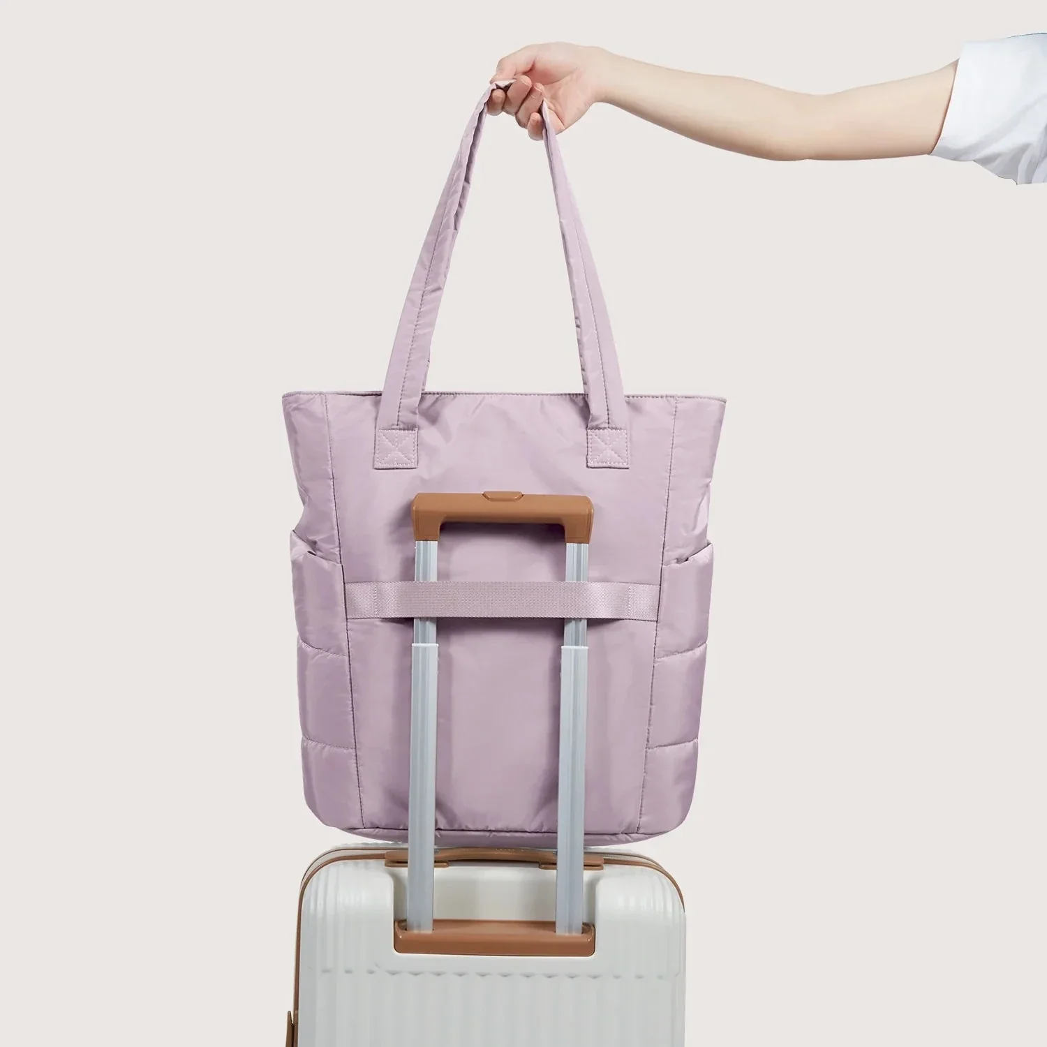 (FREE GIFT)Bubble 21L Puffy Tote - Image 55