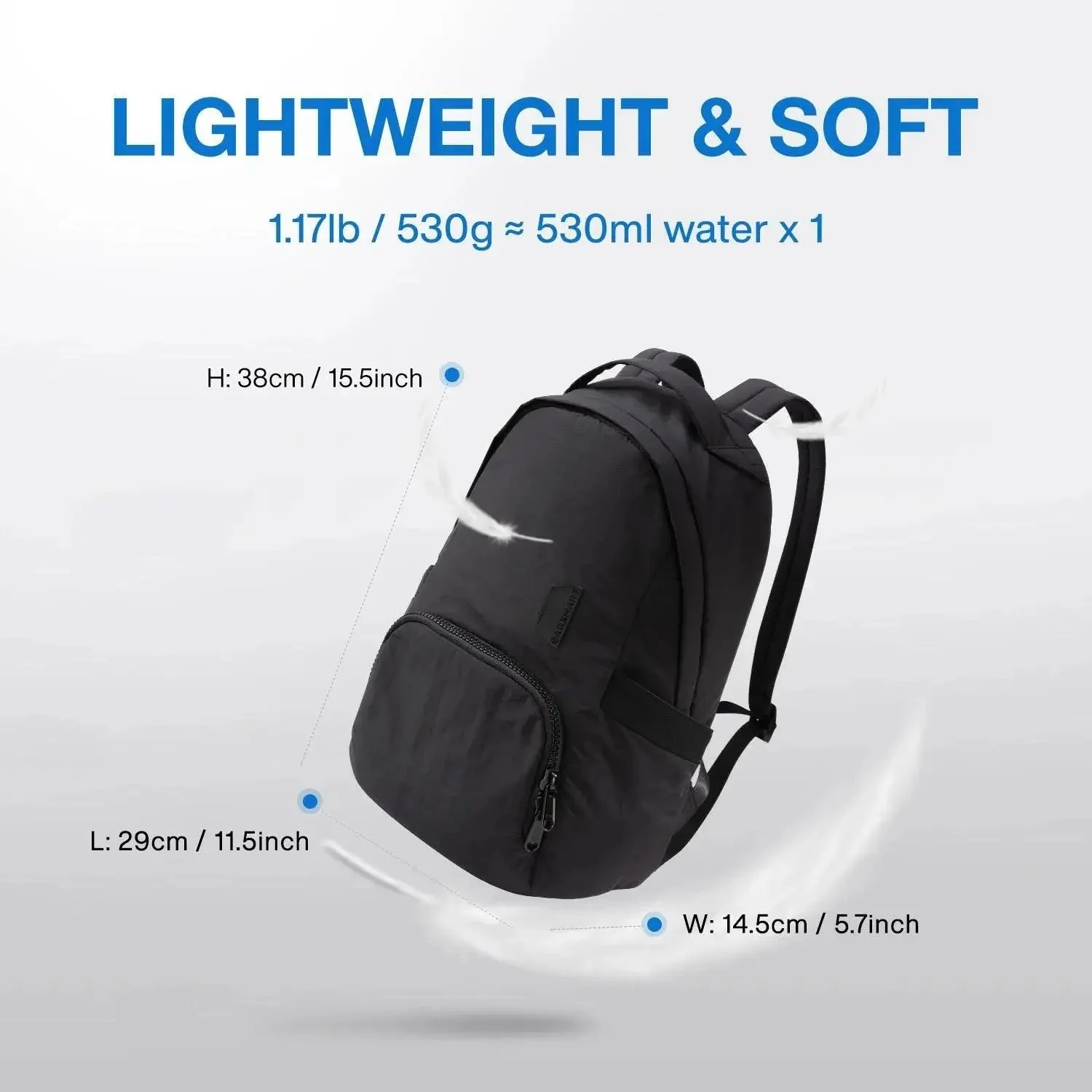 Zoraesque 14L Featherlight 13.3 Inch Backpack - Image 17